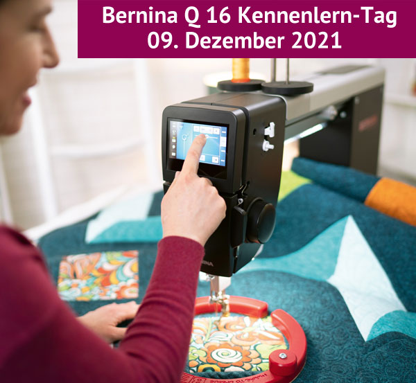 BERNINA Q 16 Kennenlern-Tag im Stoffekontor Leipzig