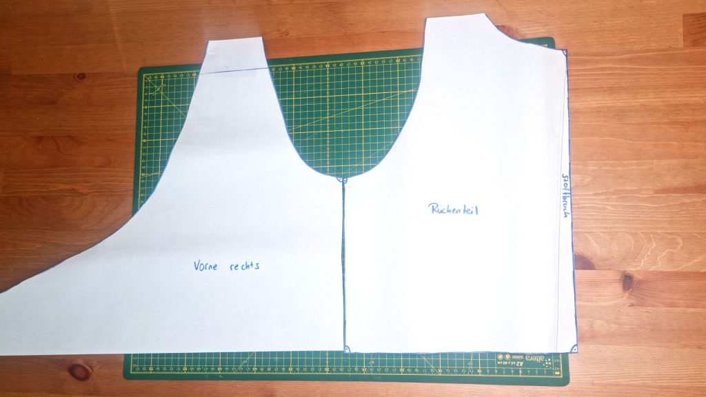 Wickelshirt Konstruktion