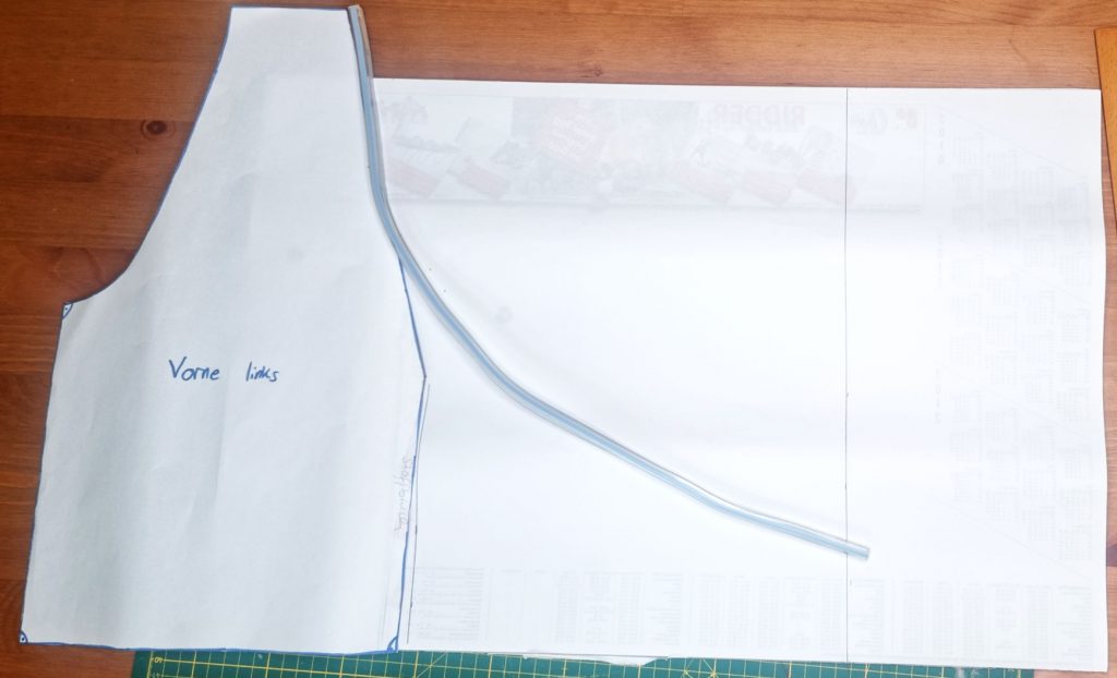 Ausschnitt verlängern