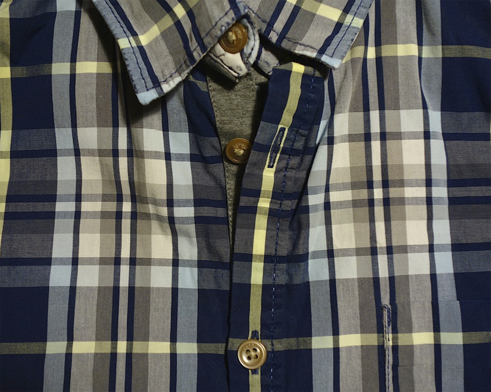 Knopfloch nähen-Hemd