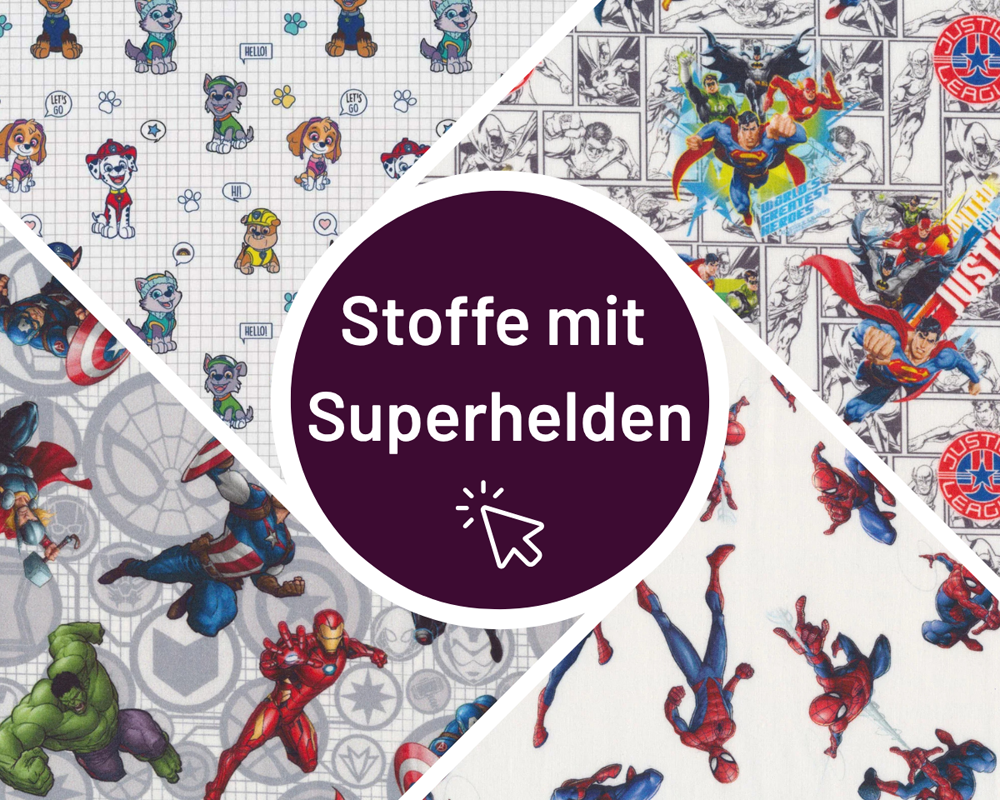 Stoffe mit Superhelden-Heldenstoffe-Stoffe mit Motiven Stoffe mit Superhelden-Heldenstoffe-Stoffe mit Motiven