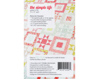 Patchwork-Anleitung THE SIMPLE LIFE, quadratischer Quilt, Moda Fabrics