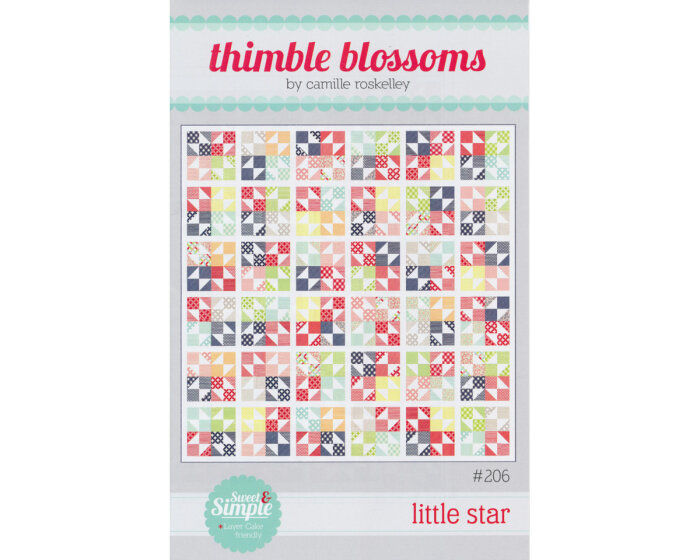 Patchwork-Anleitung LITTLE STAR, Quilt, Moda Fabrics
