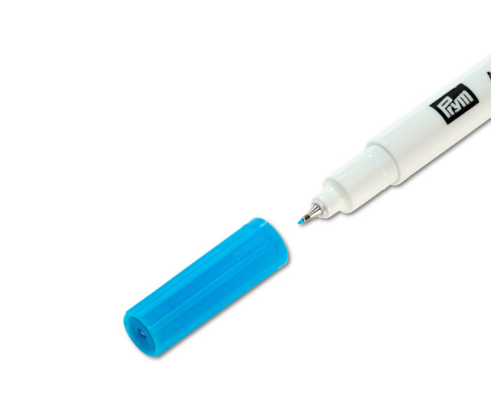 Trickmarker AQUA, wasserlöslich, extrafein, türkis, Prym