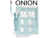 Culottes, weite Hose, Schnittmuster ONION 4030