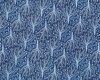 Patchworkstoff Organic Cotton MOODY BLUES, zarte Bäume, dunkelblau-gebrochenes weiß