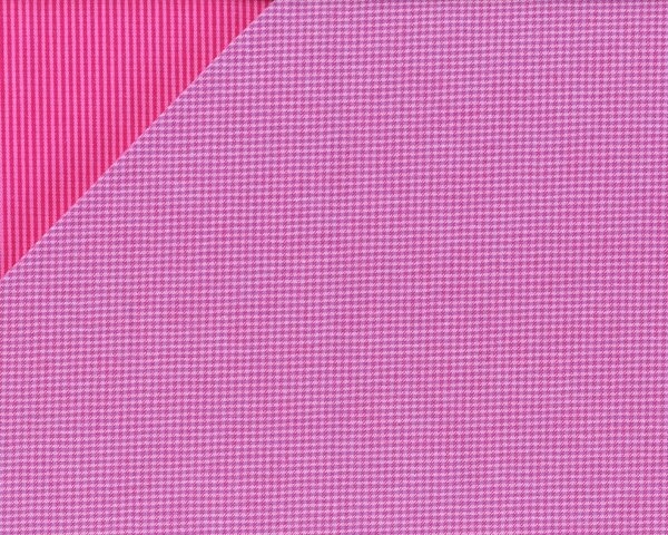 Doppelseitiger, extra griffiger Baumwolljeans "Gleamy" Streifen- und Karoseite, rosa-pink