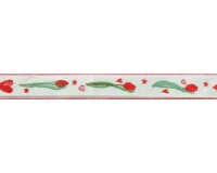 Schmuckwebband TULPEN UND HERZEN, 1 cm breit,...