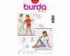 Schnittmuster für Kinder LEGGINS, burda kids 9615