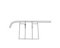 Zwischenmass Schnittmuster SCHÜRZE