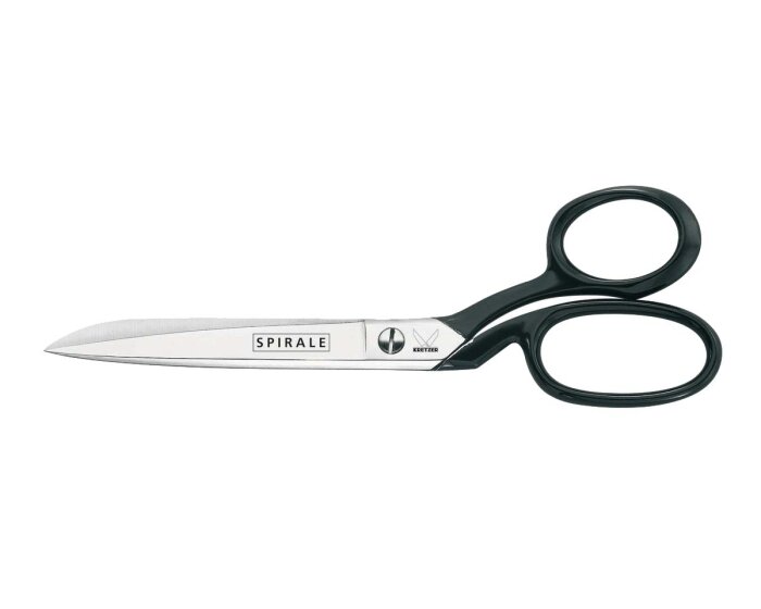Stahlschere SPIRALE, 20 cm Schneiderschere, Kretzer