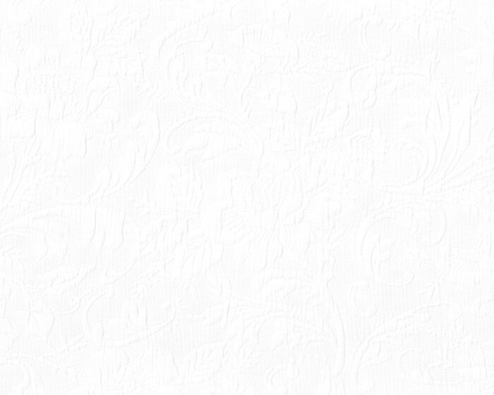 Jacquard-Dekostoff, Polsterstoff GENOVA J. PIQUE, Rosen-Ornament-Blüten, weiß