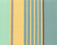 Baumwoll-Dekostoff CANARIAS, Streifen-Rapport, mintgrün-pastellgelb