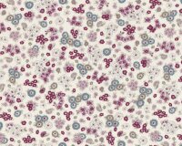 Schwererer Viskosestoff in Köperbindung PRADO FLORA,...