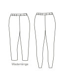 Zwischenmass Schnittmuster LEGGINGS
