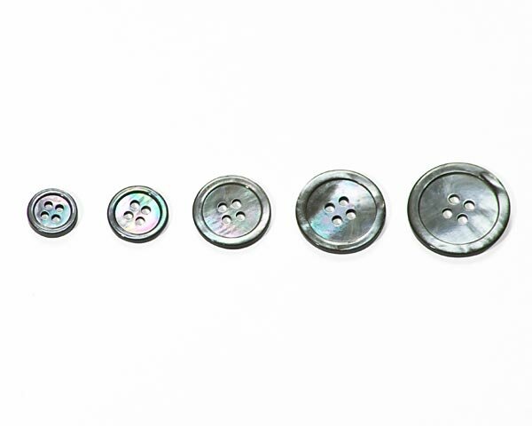100 alte Perlmuttknöpfe 16 mm Knopf Knöpfe aus Perlmutt Button Knopffabrik *24* 