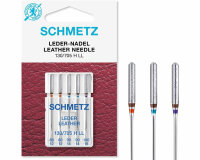 Nähmaschinennadeln LEDER, Schmetz