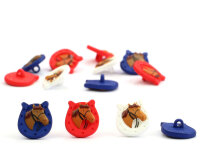 Kunststoffknopf REITERGLÜCK, Union Knopf