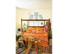 Batik-Patchworkstoff ARTISAN BATIKS, Karo, rosa-pastellgelb