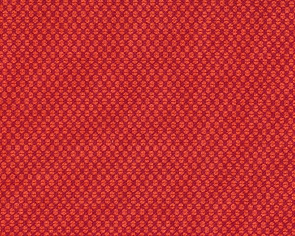 Patchworkstoff FLORENCE mit Mini-Kaffeebohnen, dunkles aprikot-rot
