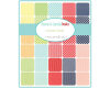 Patchworkstoff BONNIE & CAMILLE BASICS, Kreuz-Ovale, dunkelblau-wollweiß, Moda Fabrics