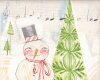 60-cm-Rapport Patchworkstoff MERRY STITCHES, große Weihnachtsbilder, Cori Dantini