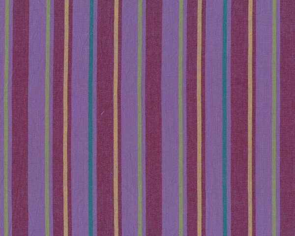 Feinstes Baumwollgewebe WOVEN ALTERNATING mit breiten und schmalen Streifen, helllila-aubergine