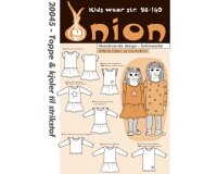 Shirt und Kleid mit tiefer Taille, Schnittmuster ONION 20045