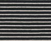 Baumwoll-Jersey CAMPAN, Streifen, schwarz-weiß