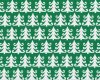 Patchworkstoff "Nordic Holiday" mit Tannenbaum-Reihen, grün-weiß