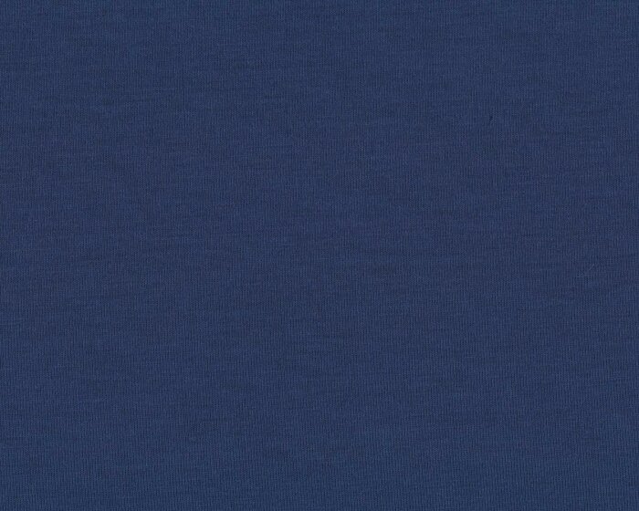 Viskose-Jersey PREMIUM einfarbig, stumpfes dunkelblau, Hilco