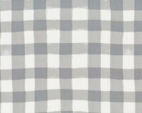 Patchworkstoff FOLLIE, Karo-Streifen, grau-weiß
