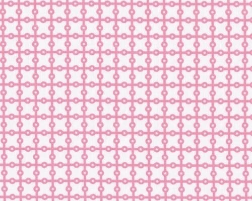 Patchworkstoff Pillow & Maxfield mit kleinem Ring-Karo-Muster, rosa