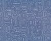 Patchworkstoff  MODERN MINIS, Sprechblasen, taubenblau, Riley Blake