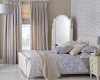 B-Ware Englischer Dekostoff Clarke & Clarke CROMER, Streifen-Design, altrosa-grau