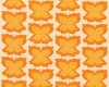 Patchworkstoff "Meadowsweet" mit Schmetterlingen, orange-helles orange