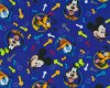Patchworkstoff MICKEY MOUSE, Mickey und Donald, ultramarinblau-schwarz