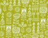 Patchworkstoff LIL RED, folkloristische Blumen, gedecktes limette, Moda Fabrics