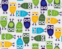 Feiner Baumwolljersey mit Elasthan LAGUNA JERSEY, Eulen,...