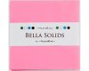 Precuts Charm Pack BELLA SOLIDS, 12,5 x 12,5 cm, 42 Quadrate, dunkles rosa, Moda Fabrics