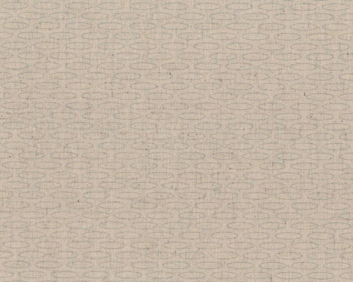 Baumwoll-Leinen-Patchworkstoff CHIC NEUTRALS LINEN, zarte Ovale, natur-grau, Moda Fabrics