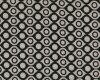 Feiner Kleider-Chiffon mit Flockdruck MARLEN, Wabenmuster mit Augen, hellbeige-schwarz