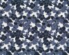 Patchworkstoff SIMPLY COLORFUL II, Blatt und Blüte, blaugrau-gedecktes dunkelblau, Moda Fabrics