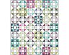 Patchworkstoff SIMPLY COLORFUL II, Blatt und Blüte, blaugrau-gedecktes dunkelblau, Moda Fabrics