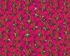 Patchworkstoff BAROQUE GARDEN, Schmetterlings-Blüten, fuchsia-hellgrün