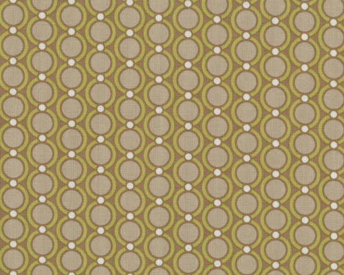 Patchworkserie Modern Meadow mit Ring-Punkte-Streifen, beige