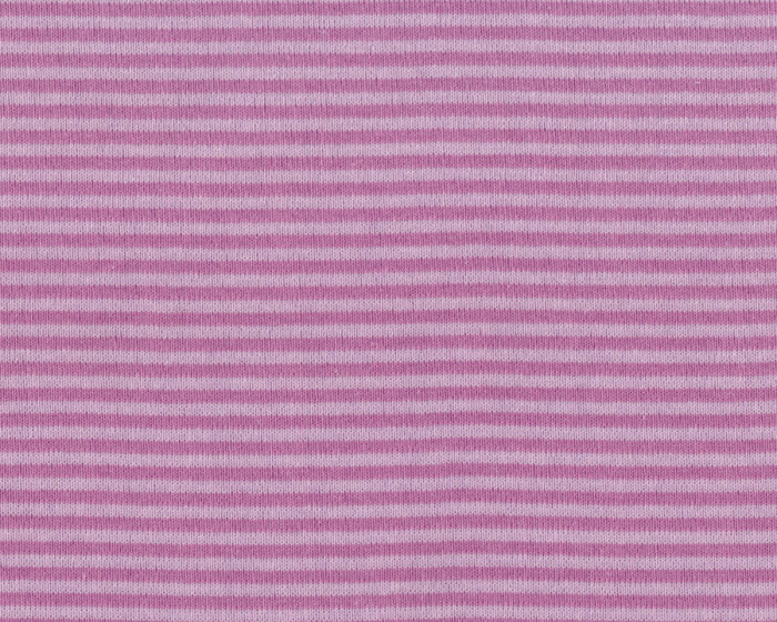 Bündchen-Stoff FEINRIPP RINGEL, schmale Streifen, altrosa-hellrosa