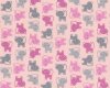Patchworkstoff URBAN ZOOLOGIE MINI, Katzen, helles altrosa-grau