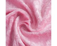 Pannesamtstoff, rosa