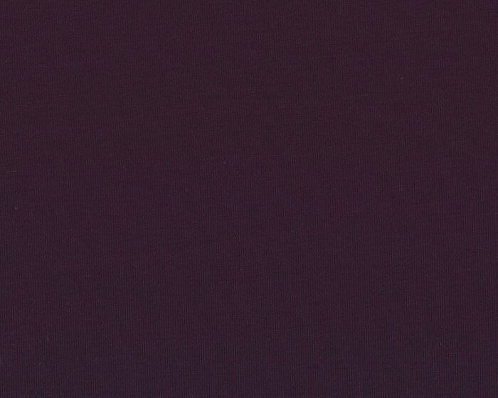 Viskose-Jersey PREMIUM einfarbig, dunkles aubergine, Hilco